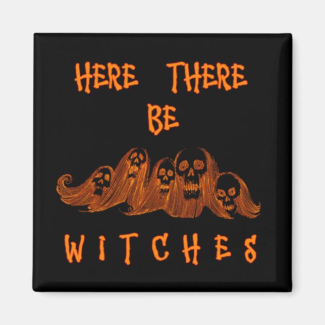 Íman Aqui Há Bruxas (Frente)