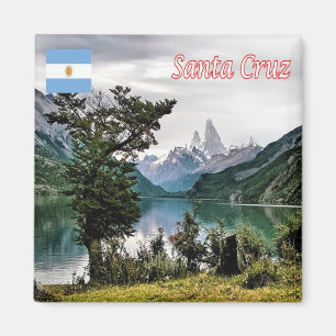 Íman AR - Argentina - Papais noeis Cruz - lago do deser