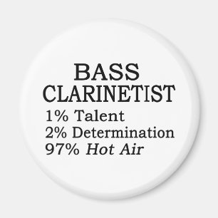 Íman Ar quente do Clarinetist baixo