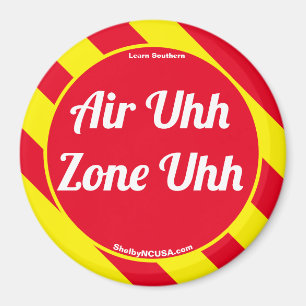 Íman Ar Uhh Zone Uhh Red/Yellow Magnet