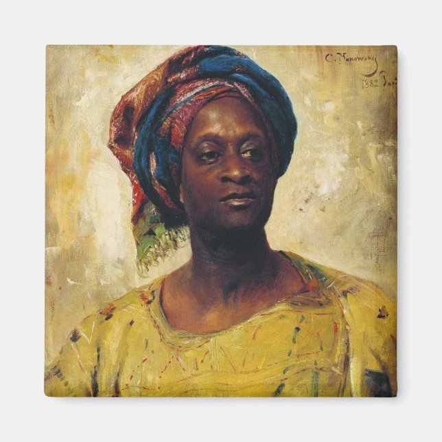 Íman Árabe em turbante (Frente)