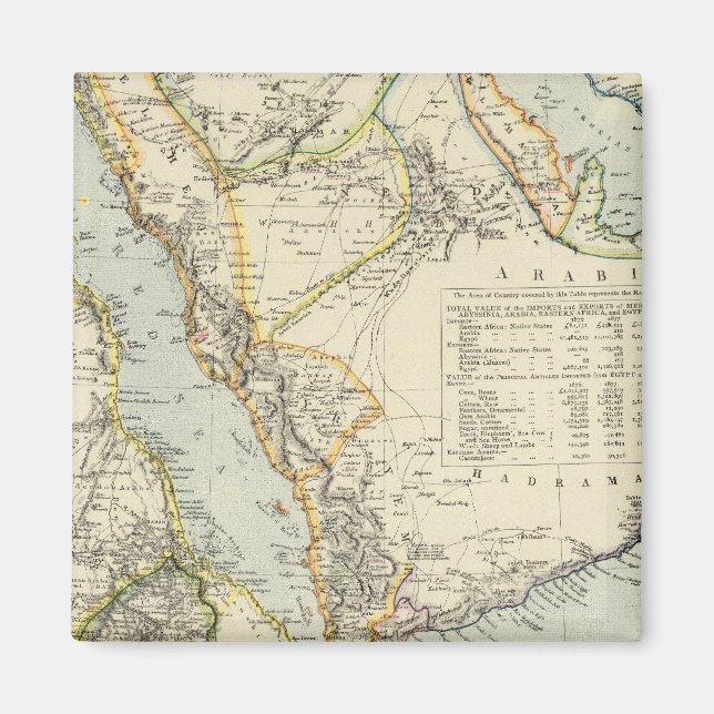 Íman Arábia, Egito, Núbia, Abissínia 2 (Frente)