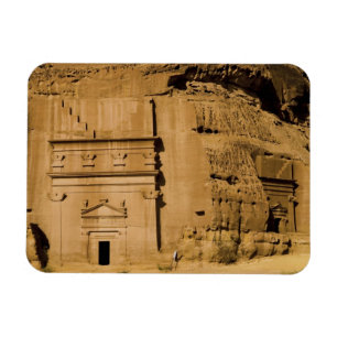 Íman Arábia Saudita, local de Madain Saleh, antiga 3