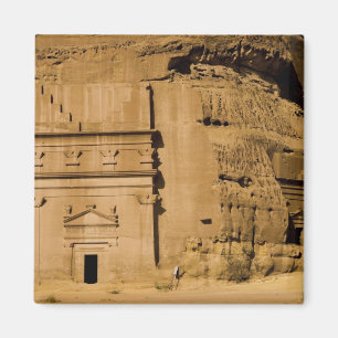 Íman Arábia Saudita, local de Madain Saleh, antigo 3