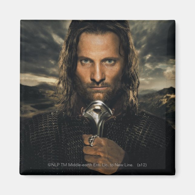 Íman Aragorn Sword Down (Frente)