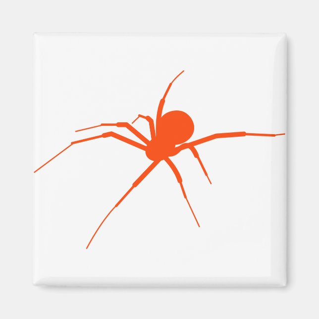 Íman Aranha Laranja (Frente)