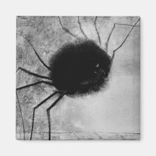 Íman Aranha sorridente por Odilon Redon, Vintage Hallow