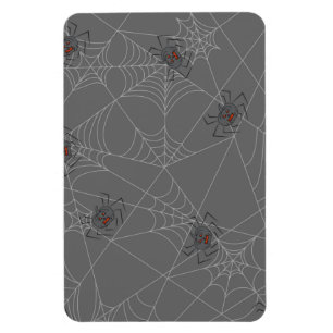 Íman Aranhas do Dia das Bruxas e abóboras