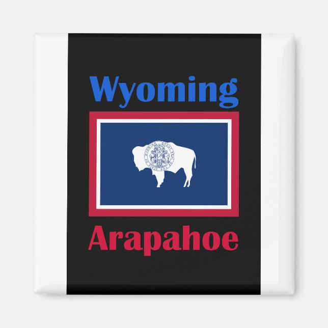 Íman Arapahoe Wyoming (Frente)