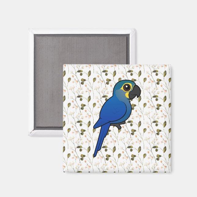 Íman Arara-azul-de-lear Birdorable (Front/Back)