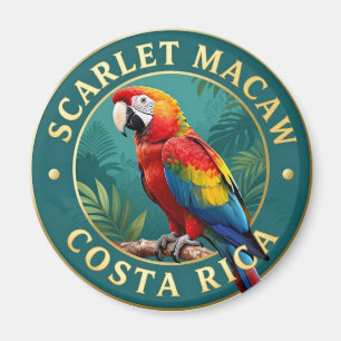 Íman Arara-vermelha Costa Rica Ave