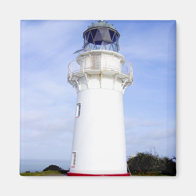 Íman Araroa, Nova Zelândia. Um farol dá (Frente)