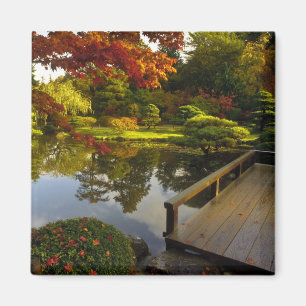 Íman Arboreto, Jardim Japonês, Seattle, Washington,