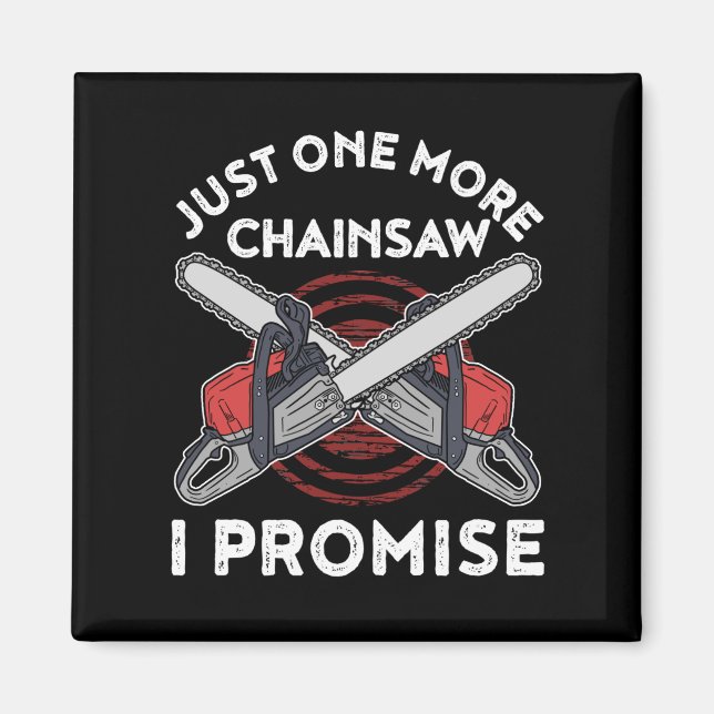 Íman Arborist Chainsaw, Arborista Arborista de Lumberja (Frente)