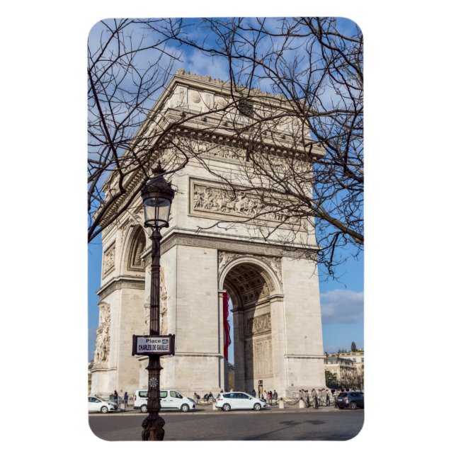 Íman Arc de Triomphe em Paris, França (Vertical)