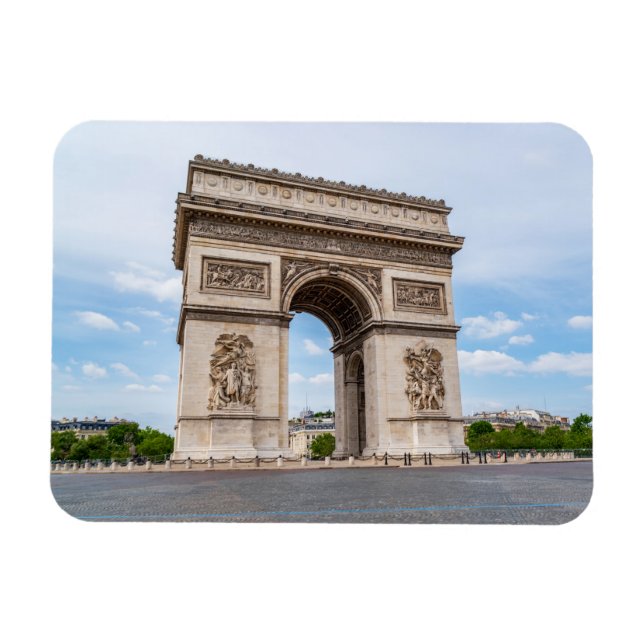 Íman Arc de Triomphe em Paris, França (Horizontal)