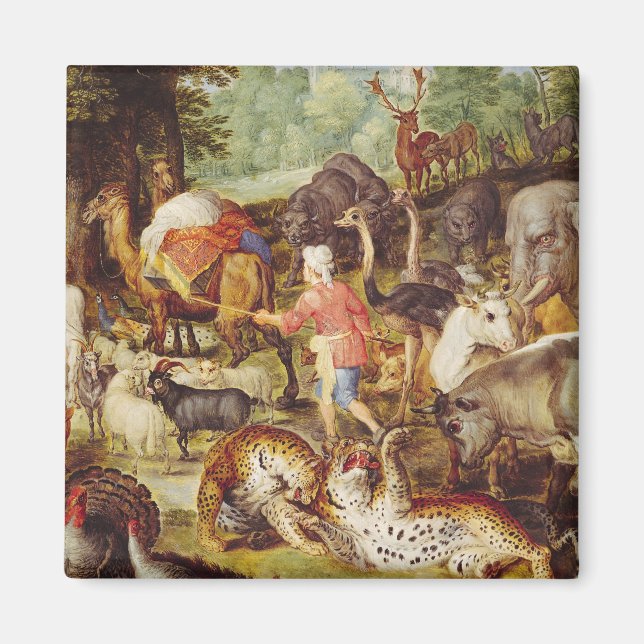 Íman Arca de Noé, detalhes do lado direito (Frente)