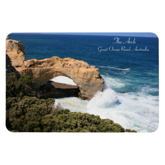 Íman Arca, Excelente Ocean Road, Austrália - Magnet (Horizontal)