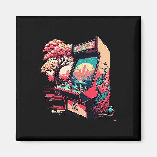 Íman Arcade de Jogo de Vídeo 1 (Frente)