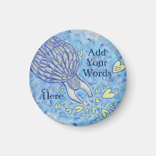 Íman Archangel Michael Art Imãs de geladeira personali