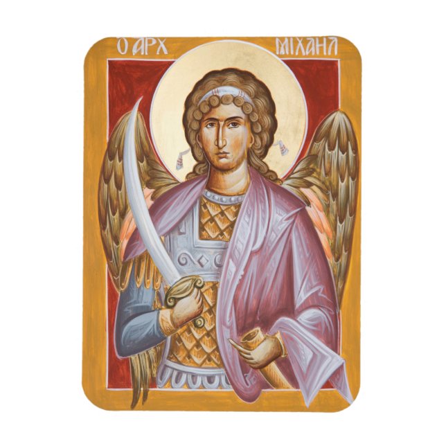 Íman Archangel Michael Icon Magnet (Vertical)