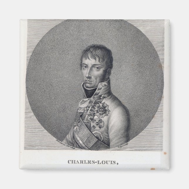 Íman Archduke Charles da Áustria (Frente)