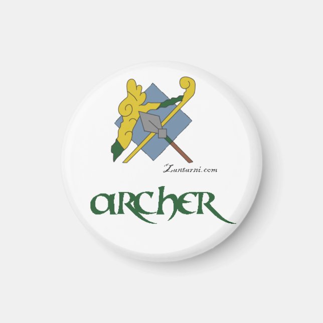 Íman Archer Pride, imã (Frente)