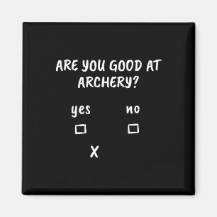 Íman Archery Sarcasm cita Arco Archer caçando presente