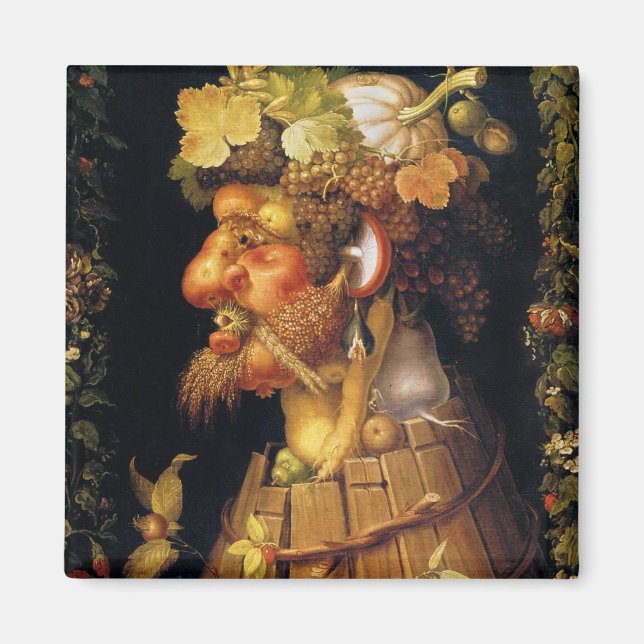 Íman Arcimboldo Autumn Magnet (Frente)