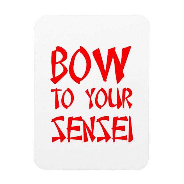 Íman Arco ao seu Sensei (Vertical)