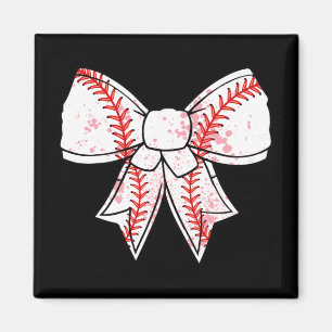 Íman Arco Coquette Baseball Mama Dia de as mães Mulhere
