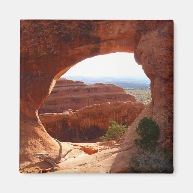 Íman Arco da Partição no Parque Nacional dos Arcos (Frente)