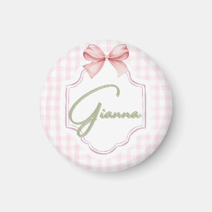 Íman Arco de Enfermeira Gianna Baby Girl Personalizado