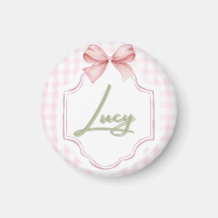 Íman Arco de Ensino da Lucy Baby Girl Personalizado