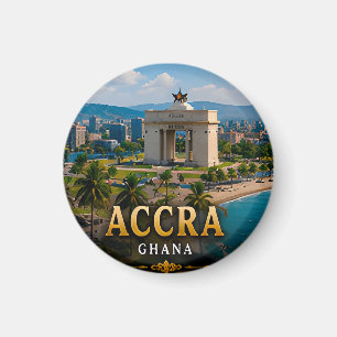Íman Arco de Independência de Acra e Costa Atlântica