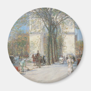Íman Arco de Washington, Primavera por Frederick Childe
