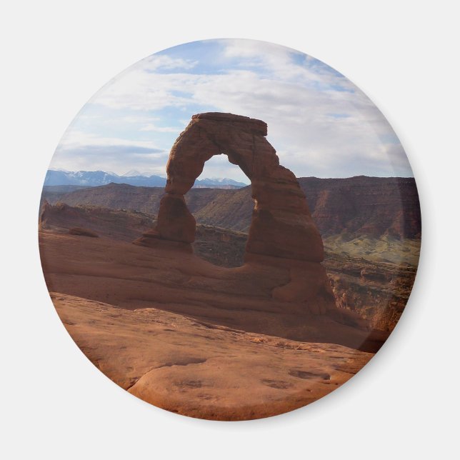 Íman Arco Delicado I no Parque Nacional Arches (Frente)