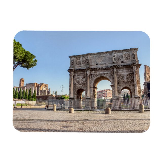 Íman Arco do Triunfo de Constantino - Roma, Itália (Horizontal)