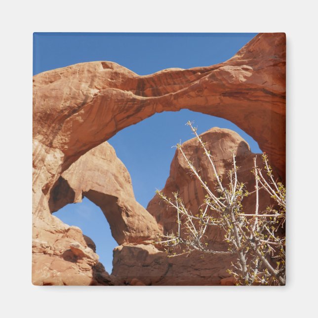 Íman Arco Duplo no Parque Nacional Arches (Frente)