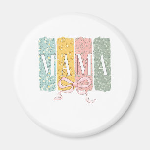 Íman Arco engraçado Coquette Mama Flores Dia da Mãe