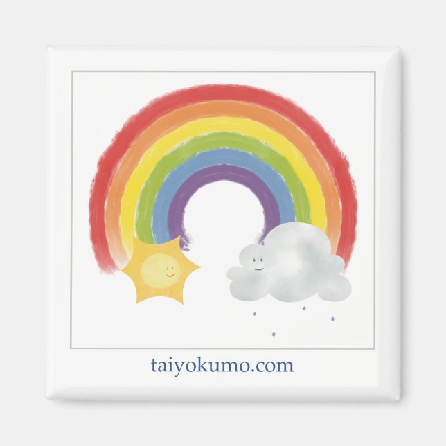 Íman Arco-íris (Frente)