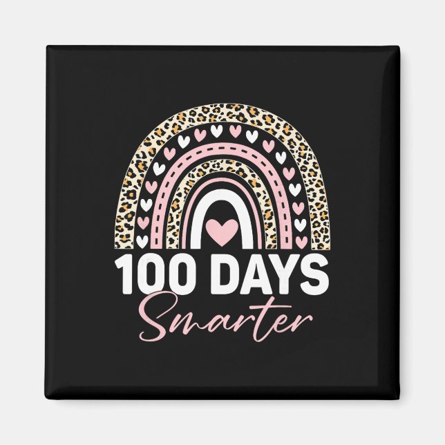 Íman Arco-íris 100 Dias Mais Inteligente Professor Cria (Frente)