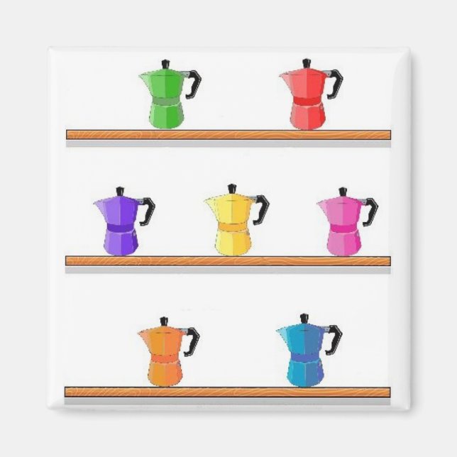 Íman Arco-Íris Espresso Magnet 15 (Frente)