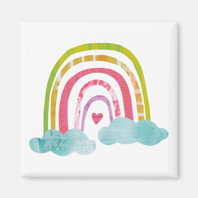 Íman Arco-íris mágico (Frente)