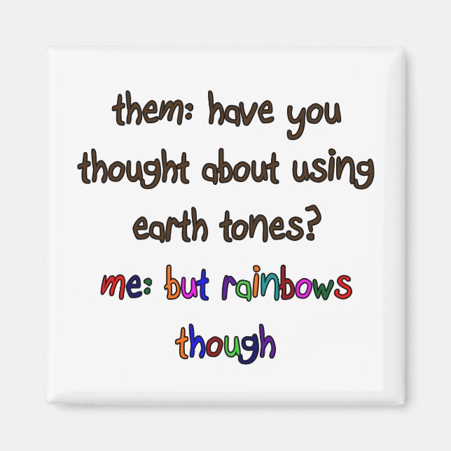 Íman Arco-Íris Magnet (Frente)