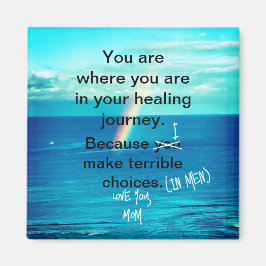 Íman Arco-íris Magneta quadrado e Oceano da mãe