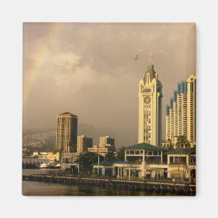 Íman Arco-íris sobre Honolulu, Havaí, EUA 2
