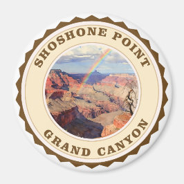 Íman Arco-íris sobre o Ponto Shoshone, Grand Canyon