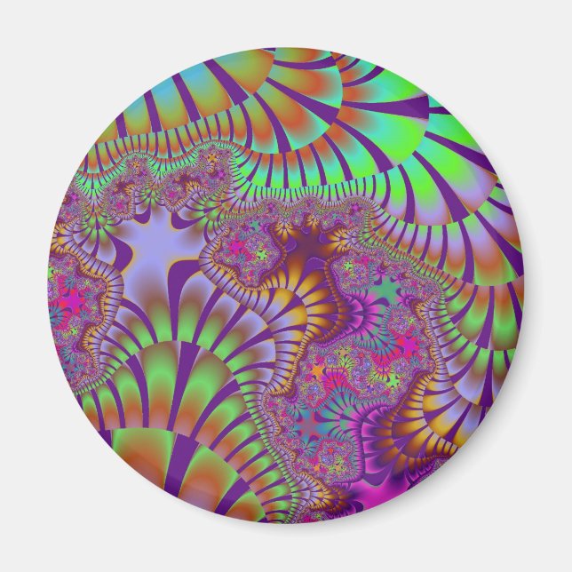 Íman Arco-Íris Verde Melt (Frente)