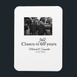 Íman arco ouro aplaude casamento de 60 anos<br><div class="desc">design</div>